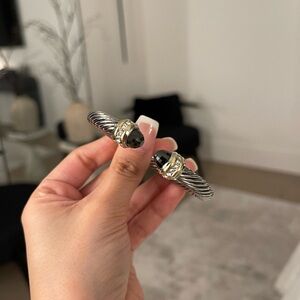 Black Cable Bracelet